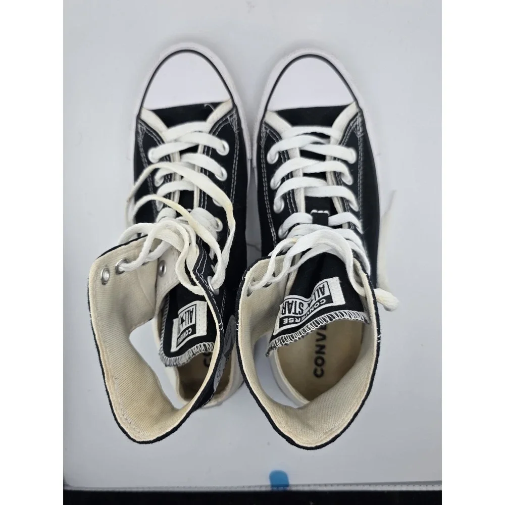 Converse Chuck‎ Taylor All Star High Top Sneakers Black White Unisex Sz 7/9
